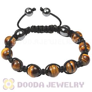 2011 latest TresorBeads bracelets with  tiger eye beads and hemitite 