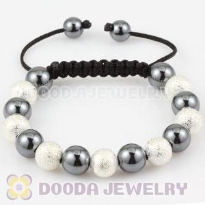 handmade Inspired TresorBeads Bracelets with silver plated Copper Beads and Hematite