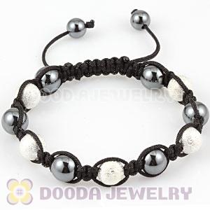 handmade Inspired TresorBeads Bracelets with silver plated Copper Beads and Hematite