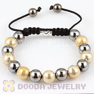 2011 latest handmade style Bracelets with ABS Beads and Brass 