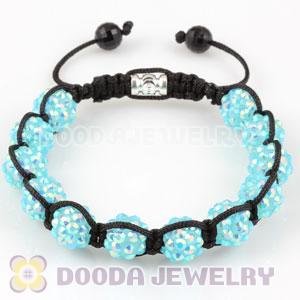 Fashion handmade handmade style Bracelets with Green crystal plastic Beads