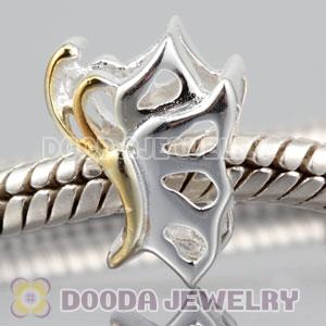 925 Sterling Silver Gracefully Dancing Butterfly Charm Beads European Compatible