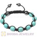 2011 latest TresorBeads bracelets with high qulity turquoise and hemitite bead