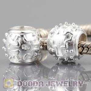 Shiny 925 Sterling Silver Canada map charm Bead fits European bracelet