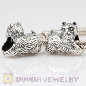 Antique 925 Sterling Silver Dingo charms Beads