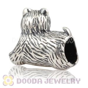 Antique 925 Sterling Silver Dingo charms Beads