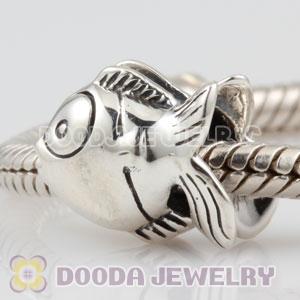 Antique Sterling Silver Subtropical Fish charm Beads