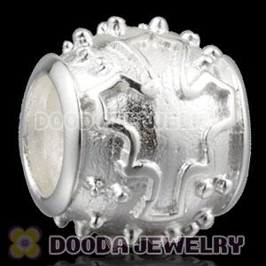 Shiny 925 Sterling Silver Canada map charm Bead fits European bracelet