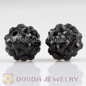 10mm handmade Style Black Plastic Beads Wholesale