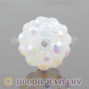 10mm handmade Style white Plastic Beads Wholesale