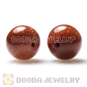 8mm handmade Style Golden stone Beads Wholesale