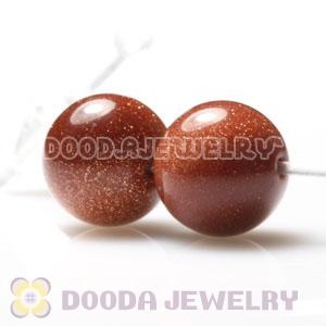 8mm handmade Style Golden stone Beads Wholesale