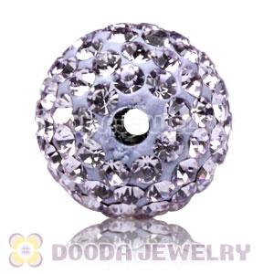 10mm handmade style Pave Lavender Czech Crystal Bead wholesale