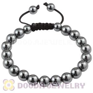 Fashion mens TresorBeads bracelets with 18 High quality hemitite 