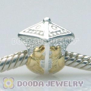 Gold Plated and Charm Jewelry 925 Silver Beads and Charms