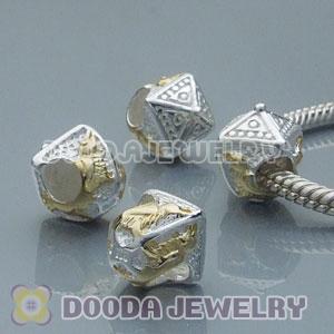 Gold Plated and European Style 925 Silver Beads and Charms
