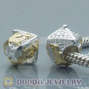 Gold Plated and European Style 925 Silver Beads and Charms