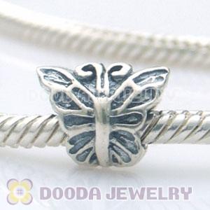 S925 Sterling Silver Charm Jewelry Butterfly Beads and Charms