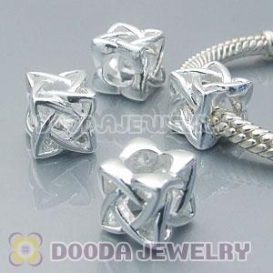 Solid Sterling Silver European Style Beads