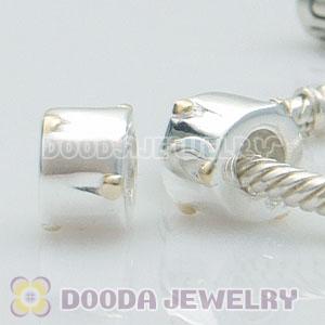 Gold Plated dot 925 Sterling Silver European Style Beads