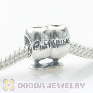 Double Cups 925 Sterling Silver pinot grigio Charm Beads