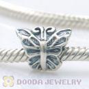 S925 Sterling Silver Charm Jewelry Butterfly Beads and Charms