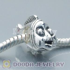 Wholesale Charm Jewelry silver plated alloy fish beads 