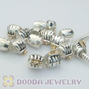 Wholesale European style silver plated beads and charms