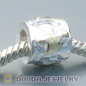 Gold Plated bird of peace Charm Jewelry 925 Silver Beads and Charms