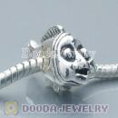 Wholesale Charm Jewelry silver plated alloy fish beads