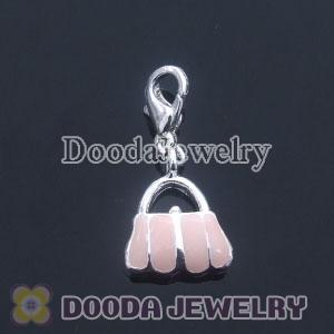 Wholesale Silver Plated Alloy Fashion Handbag Charms