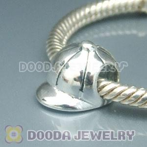 Solid Sterling Silver European Style Hat Beads and Charms