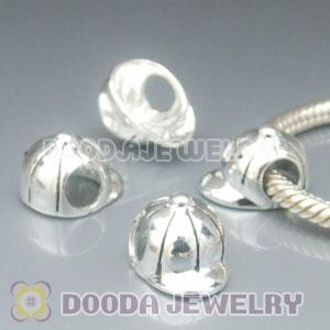 Solid Sterling Silver European Style Hat Beads and Charms