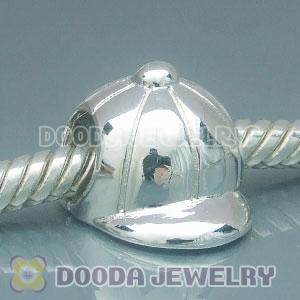 Solid Sterling Silver Charm Jewelry Cap Beads and Charms