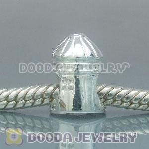 Solid Sterling Silver Charm Jewelry Castte Beads and Charms