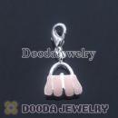 Wholesale Silver Plated Alloy Fashion Handbag Charms