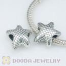 Solid Sterling Silver Charm Jewelry Starfish Beads and Charms