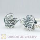 Solid Sterling Silver Charm Jewelry baby carriage Beads and Charms