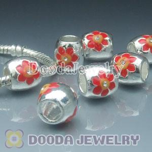 Wholesale European style silver plated beads and charms