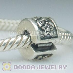 925 Solid Silver Charm Jewelry Clip Beads
