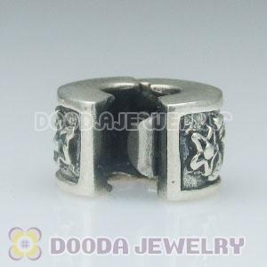 925 Solid Silver European Style Clip Beads