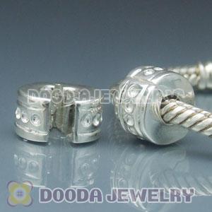 925 Solid Silver European Style Clip Beads