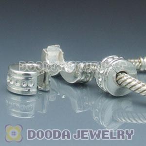 925 Solid Silver European Style Clip Beads