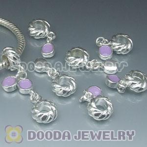 Wholesale European style silver plated beads and charms