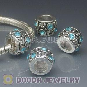 Wholesale European style silver plated beads and charms