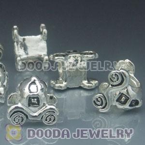 Wholesale European style silver plated beads and charms