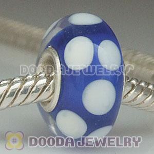 925 sterling silver single core Charm Jewelry glass beads