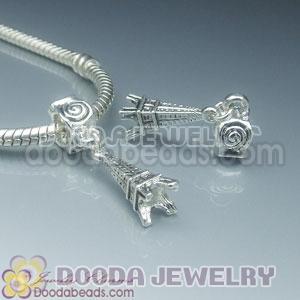 Wholesale Charm Jewelry silver plated beads and charms