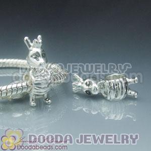 Wholesale Charm Jewelry silver plated beads and charms