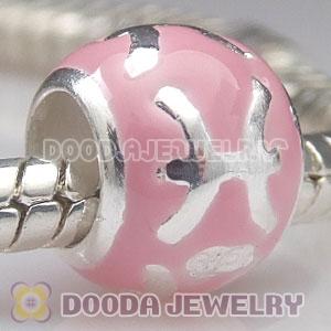 925 Sterling Silver Enamel Pisces Charm Jewelry Beads